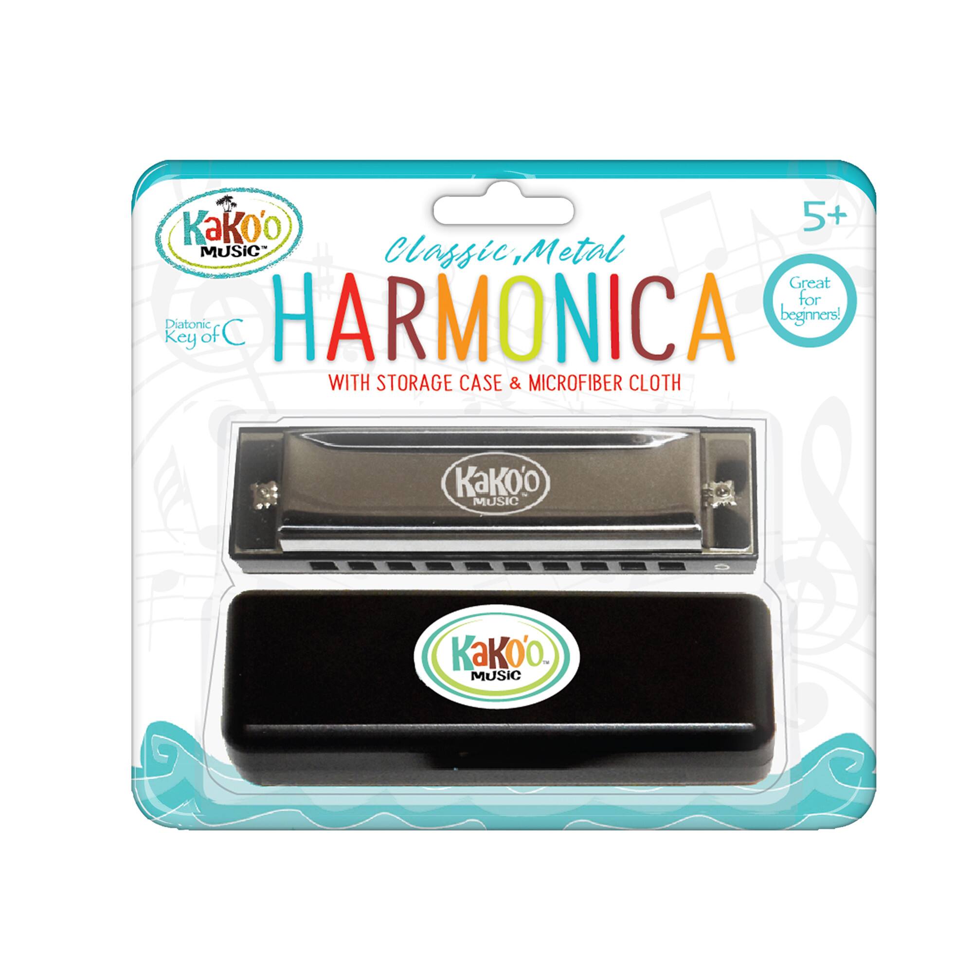 Salus Kako'o Silver Classic Metal Harmonica